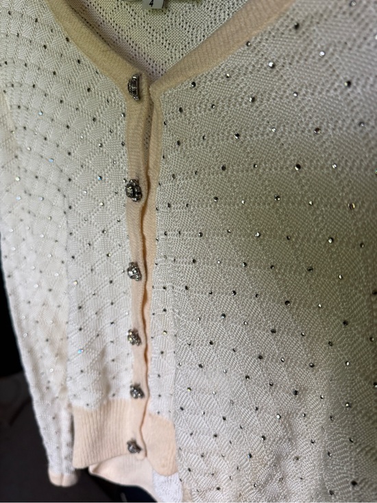 St. John Sweaters - Marie Gray St John Knit Cardigan Jacket Size 4